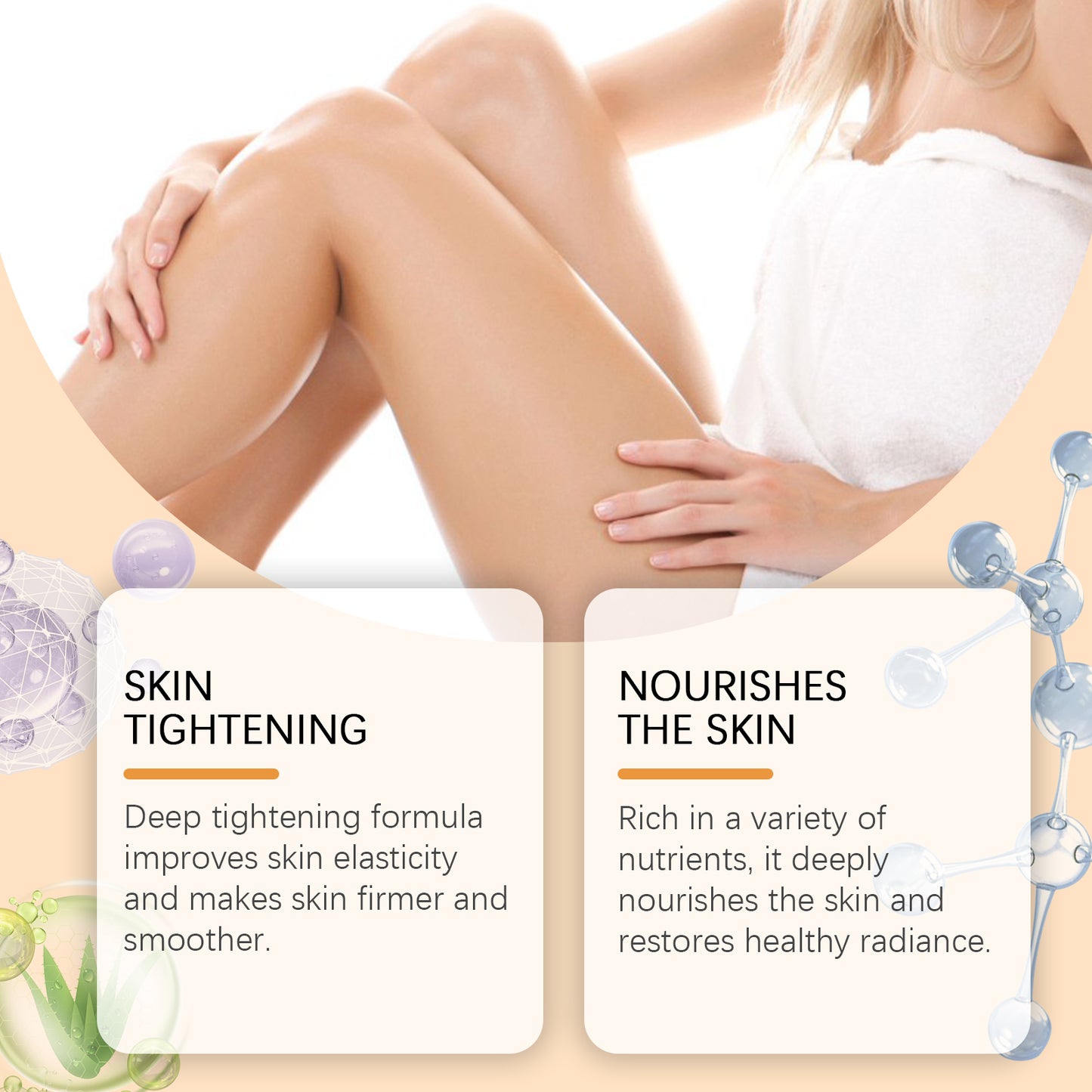 Firming Skin Cream - Anti-Aging Moisturizer with Hyaluronic Acid & Peptides
