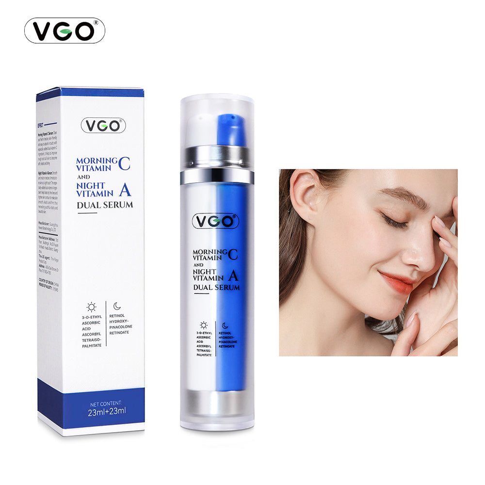 Dual Vitamin C Day and Vitamin A Night Serum Set - 23ml + 23ml