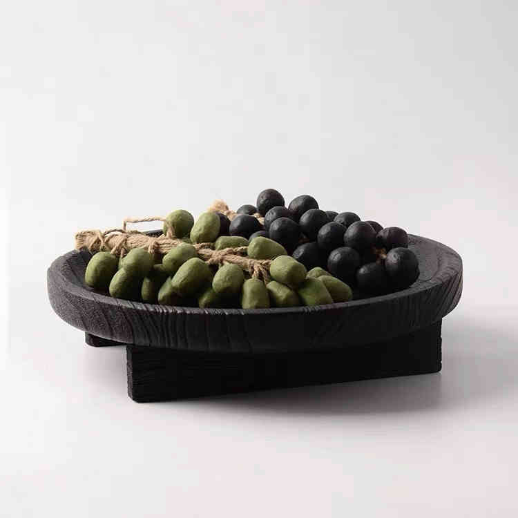Handmade Aromatherapy Grape String Soap Set - Green & Purple