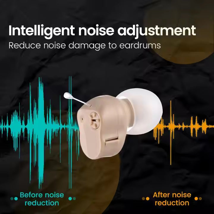 Intelligent Noise Reduction Within The Ear Hearing Aid Rechargeable