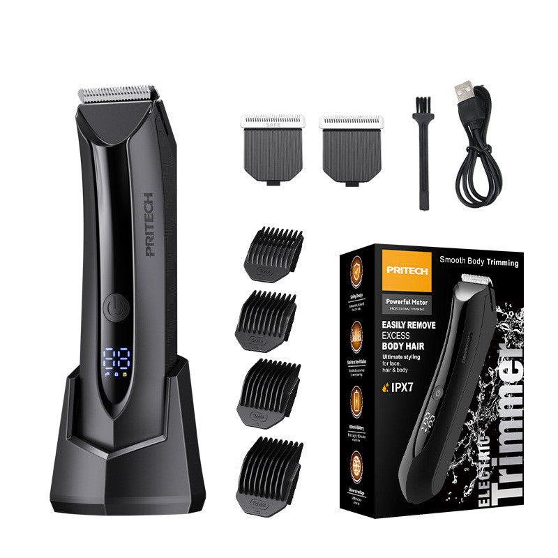Electric Hair Removal Shaver with Digital Display