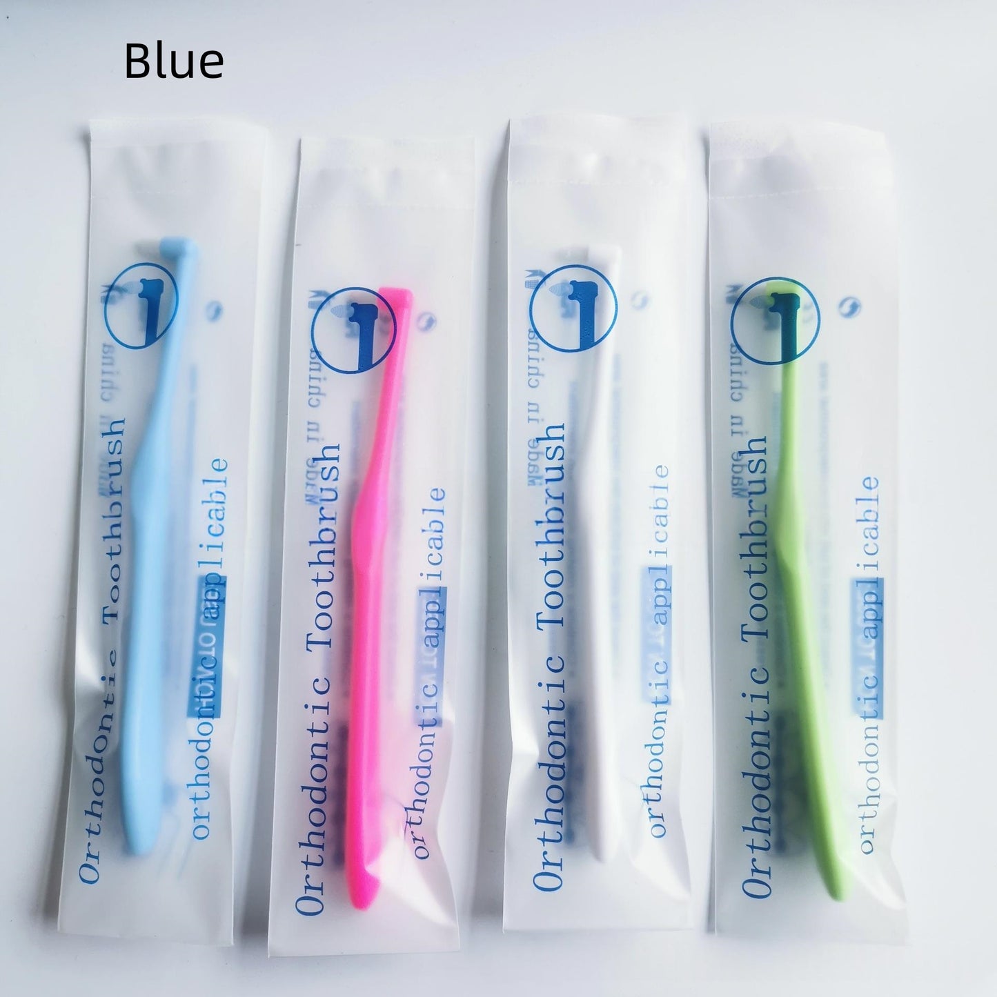 Orthodontic Toothbrush Set - Teeth Straightening Cleaning Brush with Multiple Colors