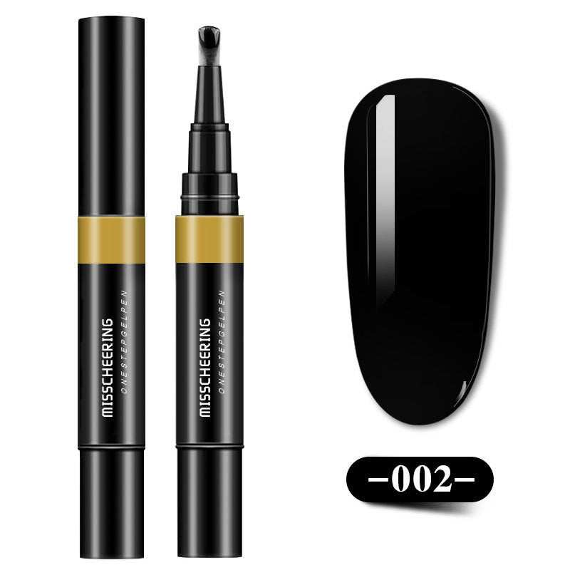 One-Step Nail Polish Gel Pen - No Primer, Long-Lasting