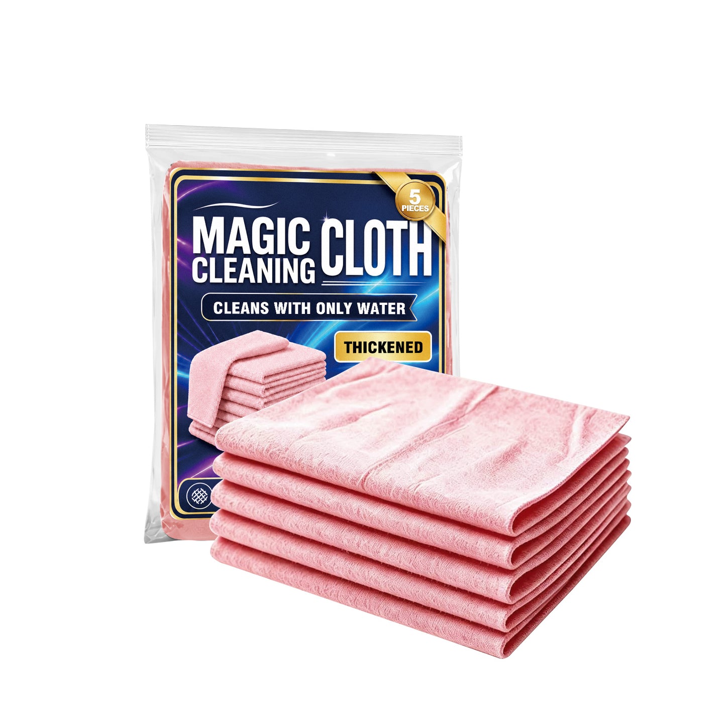 Magic Cleaning Cloth 5 Pieces Home Office & Household Cleaning Supplies