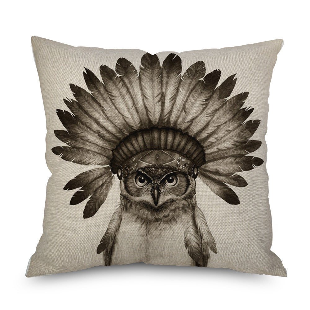 Corporate Linen Pillowcase 45cm Modern Home Cushion Cover
