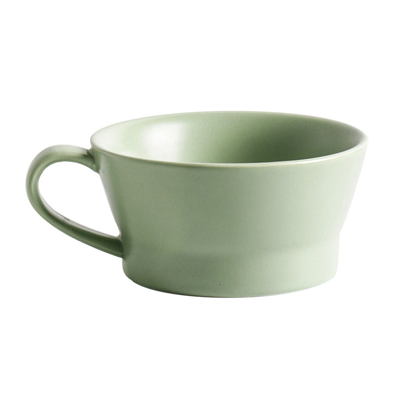 Large Capacity Ceramic Mug - Nordic Style Household Coffee & Tea Cup