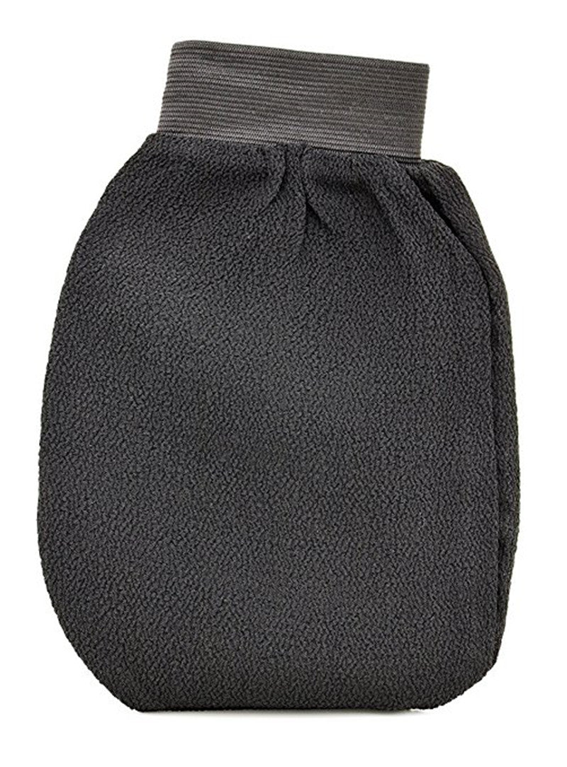 Exfoliating Shower Glove Set for Body Scrubbing and Tanning Prep - Reusable Loofah Mitts