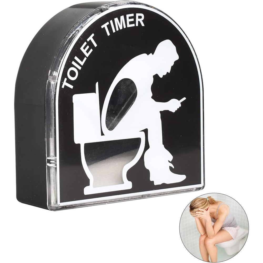 5 Minute Toilet Hourglass Timer - Fun Bathroom Gift