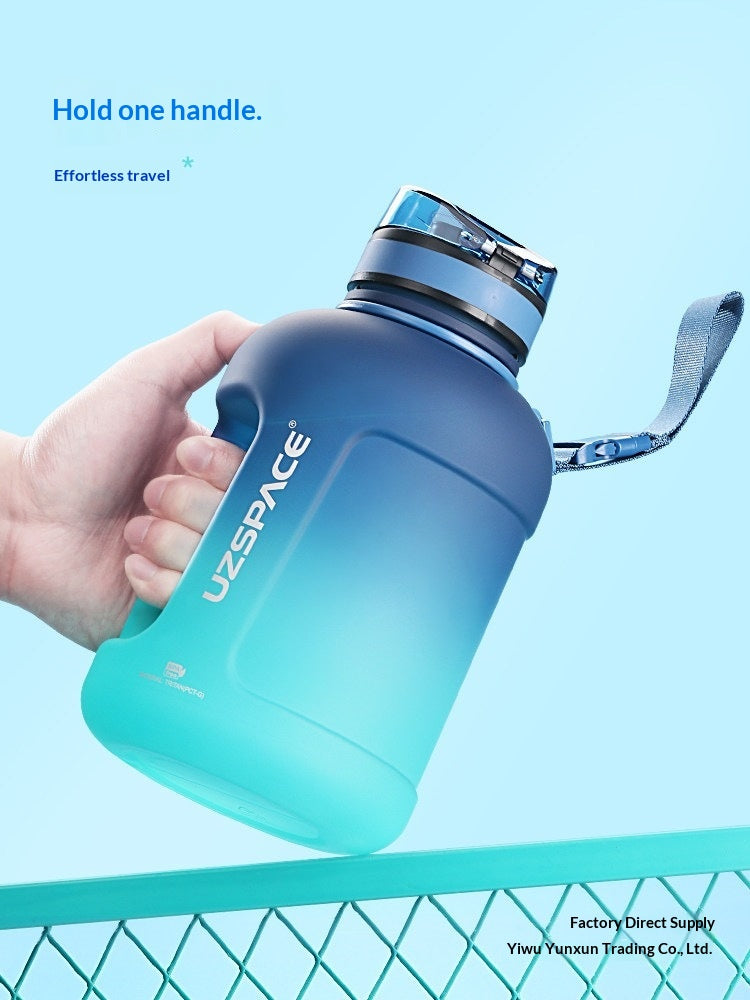 Large Capacity Sports Water Bottle - Hydration Flask for Fitness & Outdoor Use