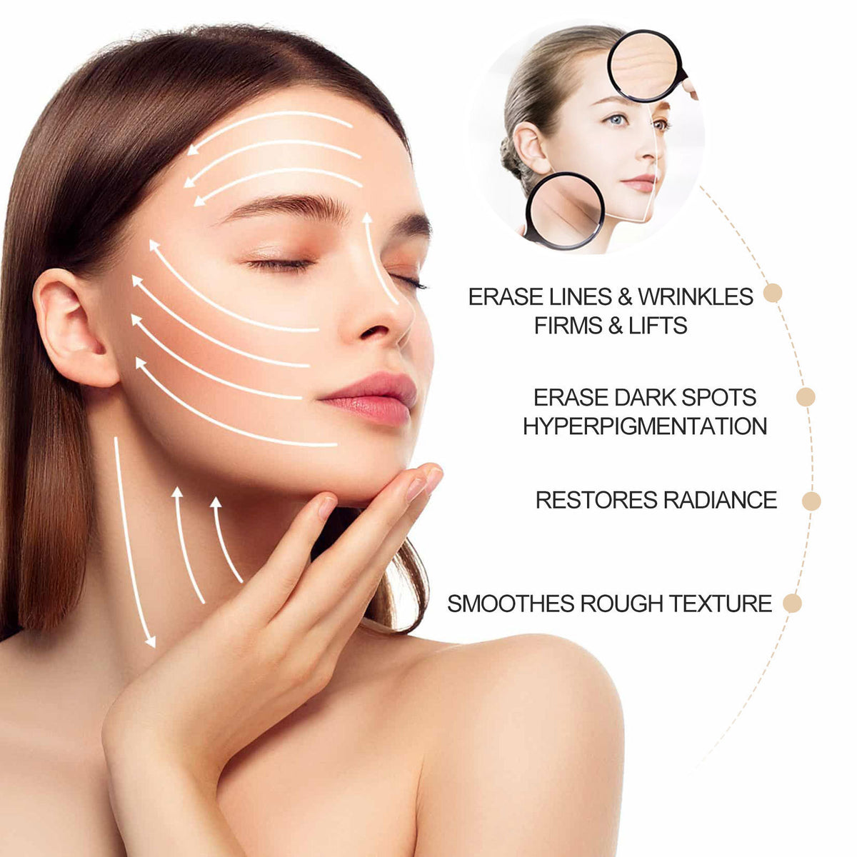 Eye Hydrating Serum with Hyaluronic Acid & Vitamin C - 30ml