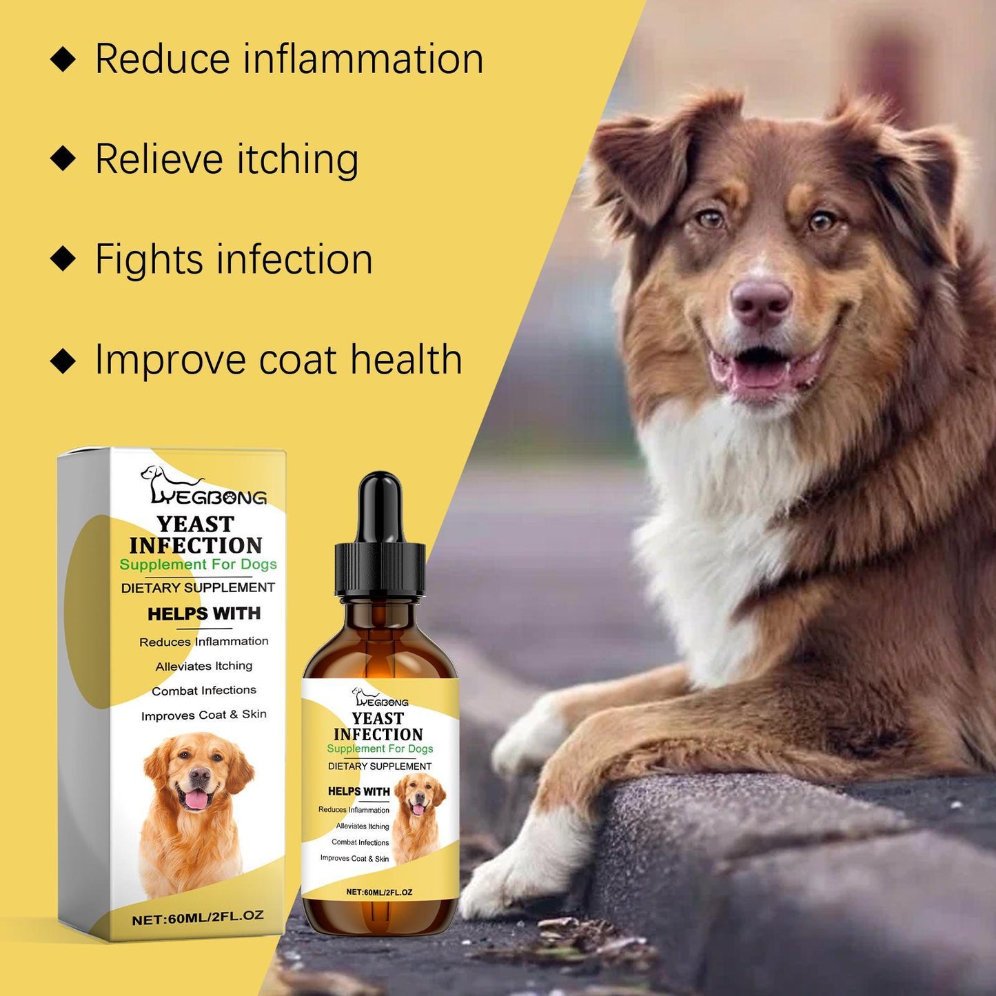Herbal Pet Skin Care Supplement for Soothing Skin - Multiple Units
