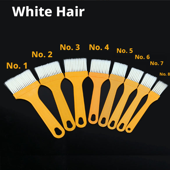 Violin Cleaning Brush White Hair Size 1 - Pack of 1 for String Instrument Care