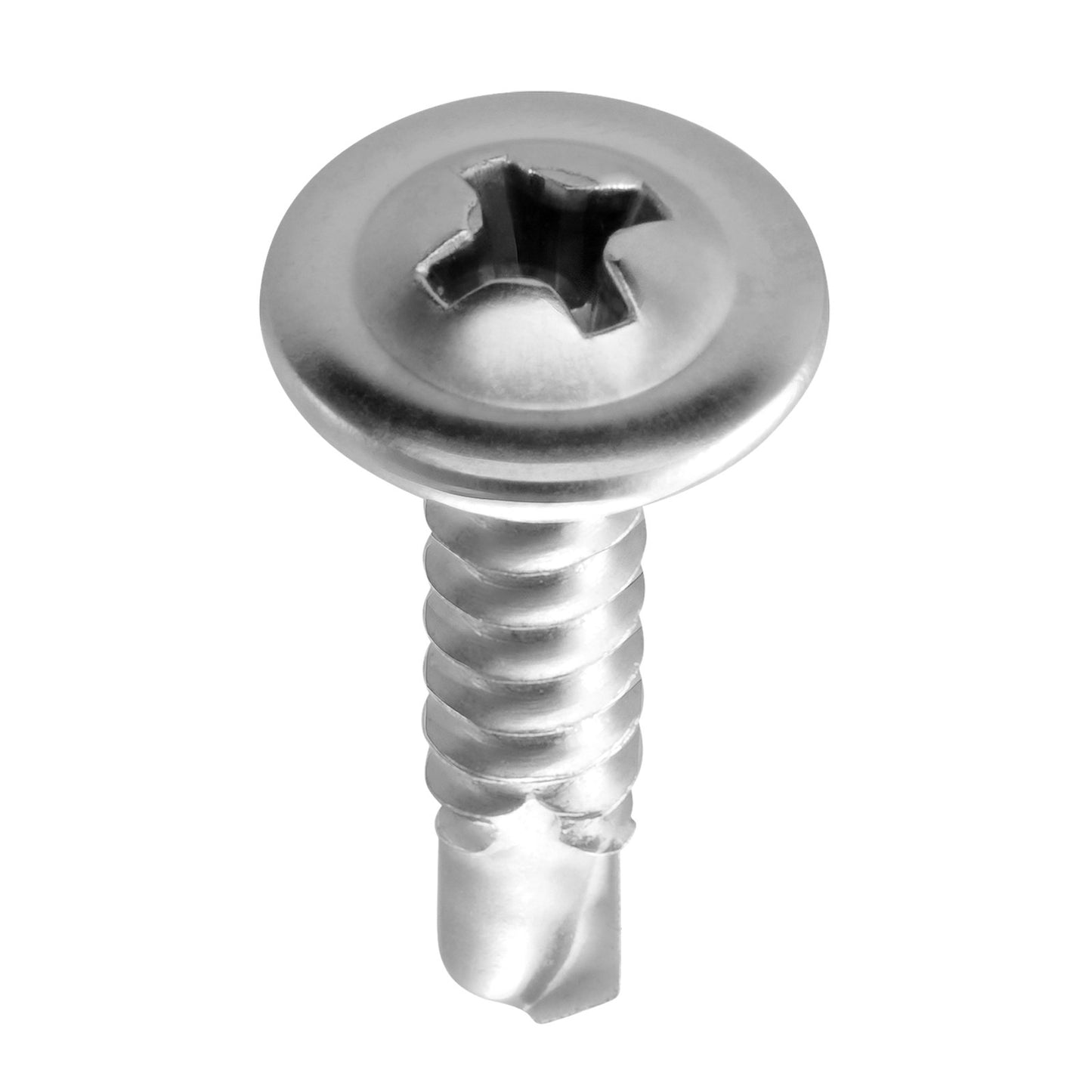 Self-Drilling Screws - 3/4 Inch Stainless Steel Phillips, 350pcs
