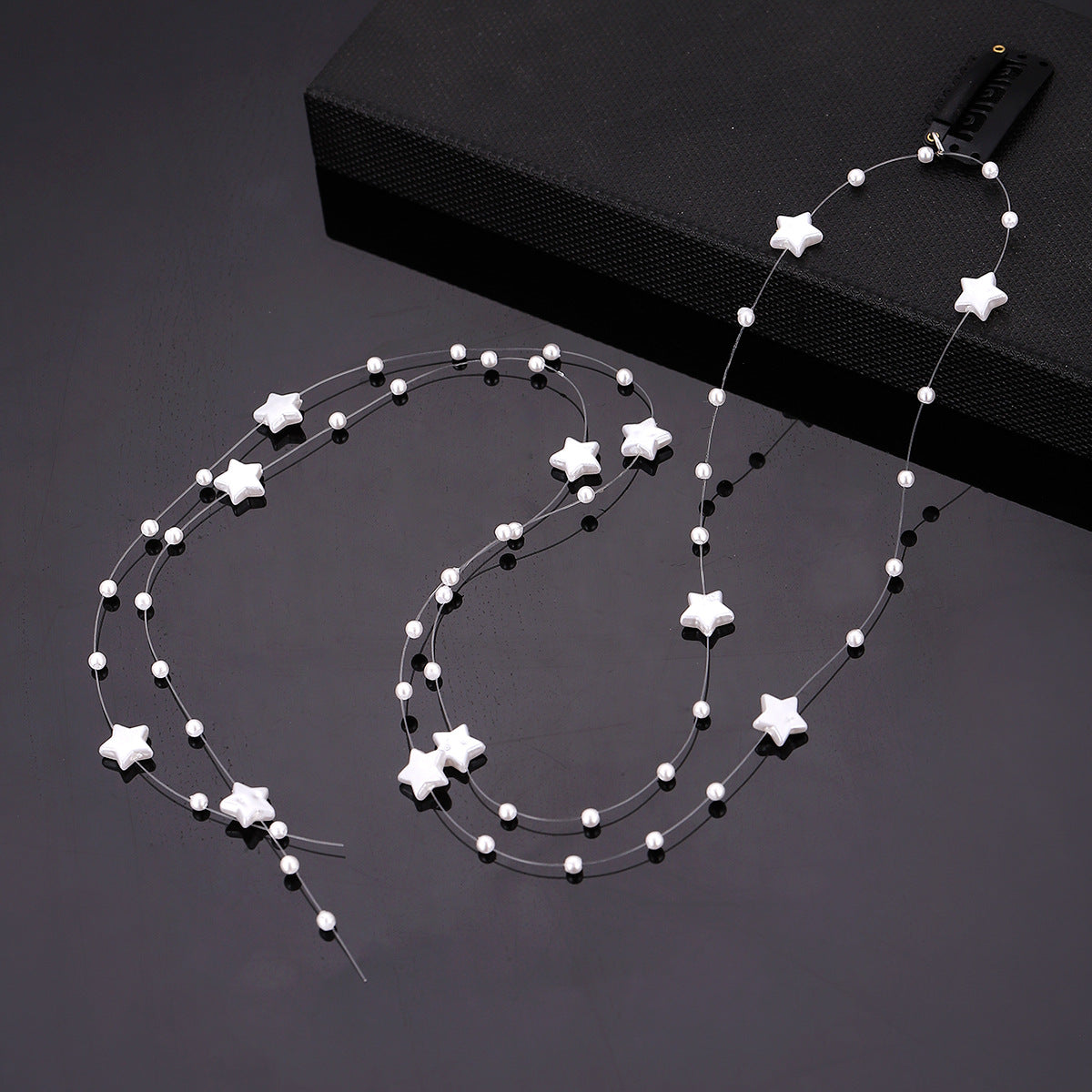 Pearl Hair Chain Tassel Accessory