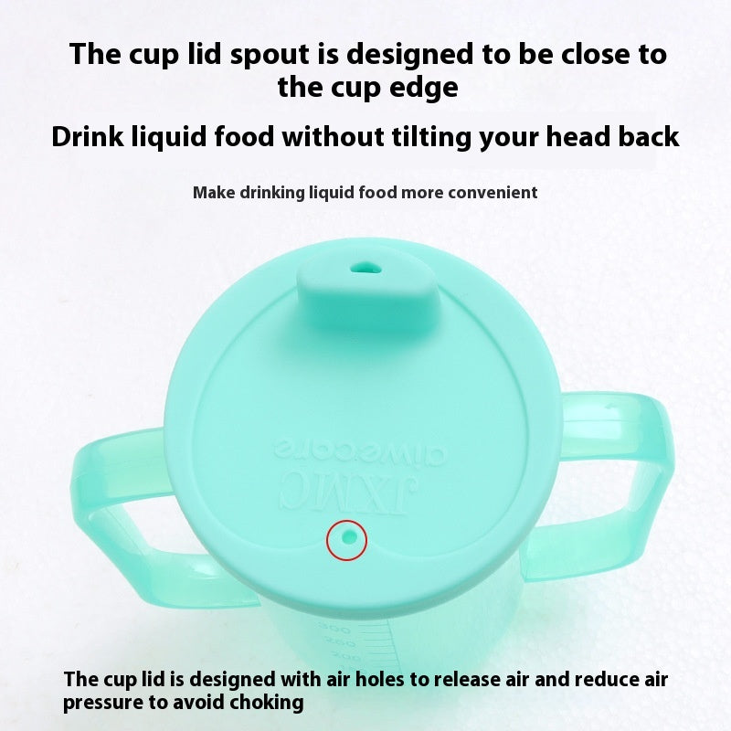 Choke-Proof Drinking Water Cup for Elderly and Pregnant Women - Bedside Safe Water Bottle