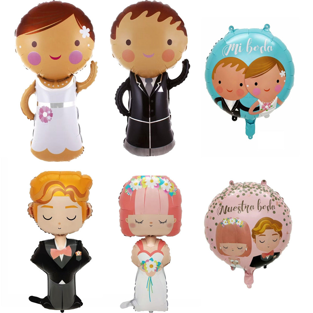 Wedding Balloons Western and Chinese Style Decoration for Events