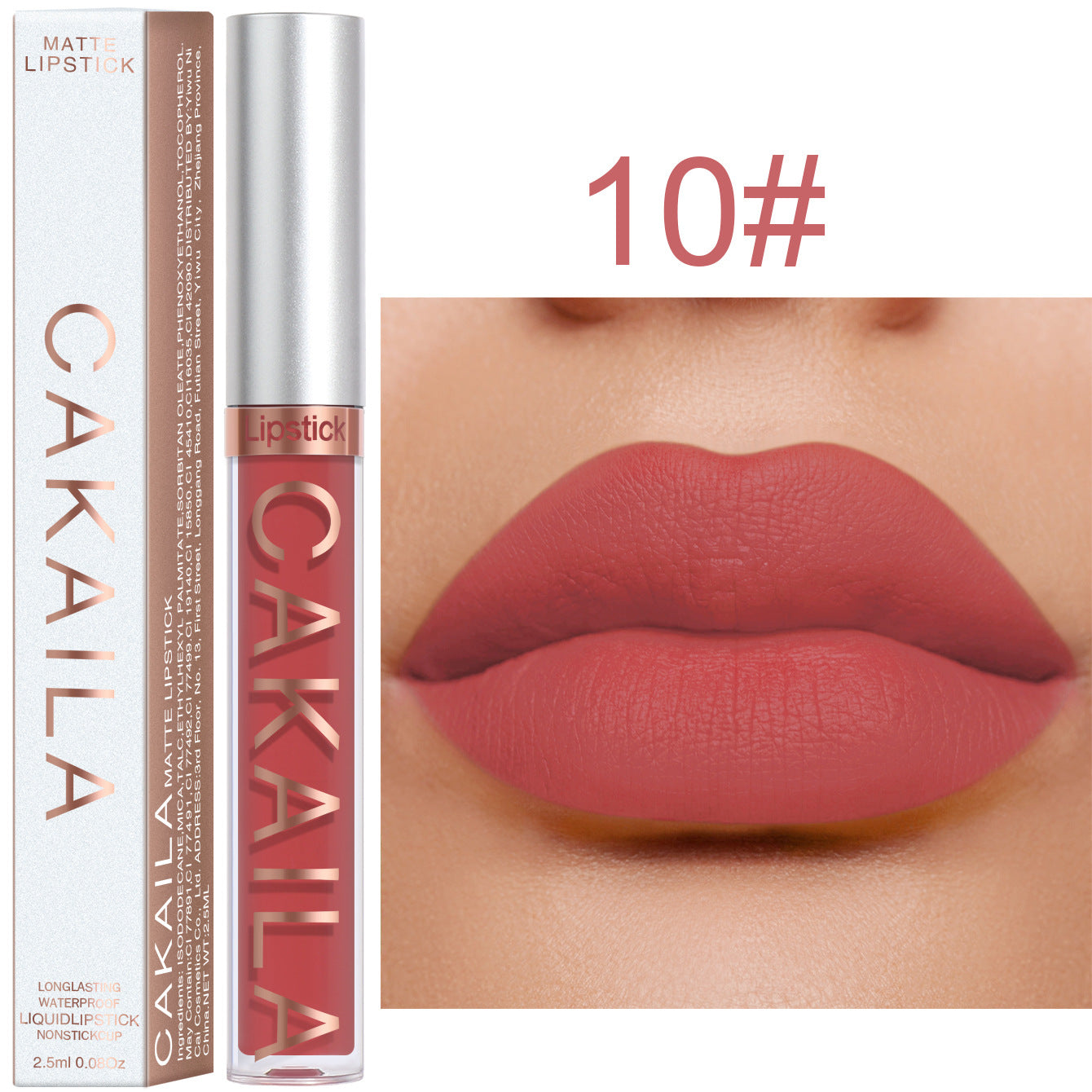 Waterproof Lip Gloss for Women Matte Lip Makeup - CJ