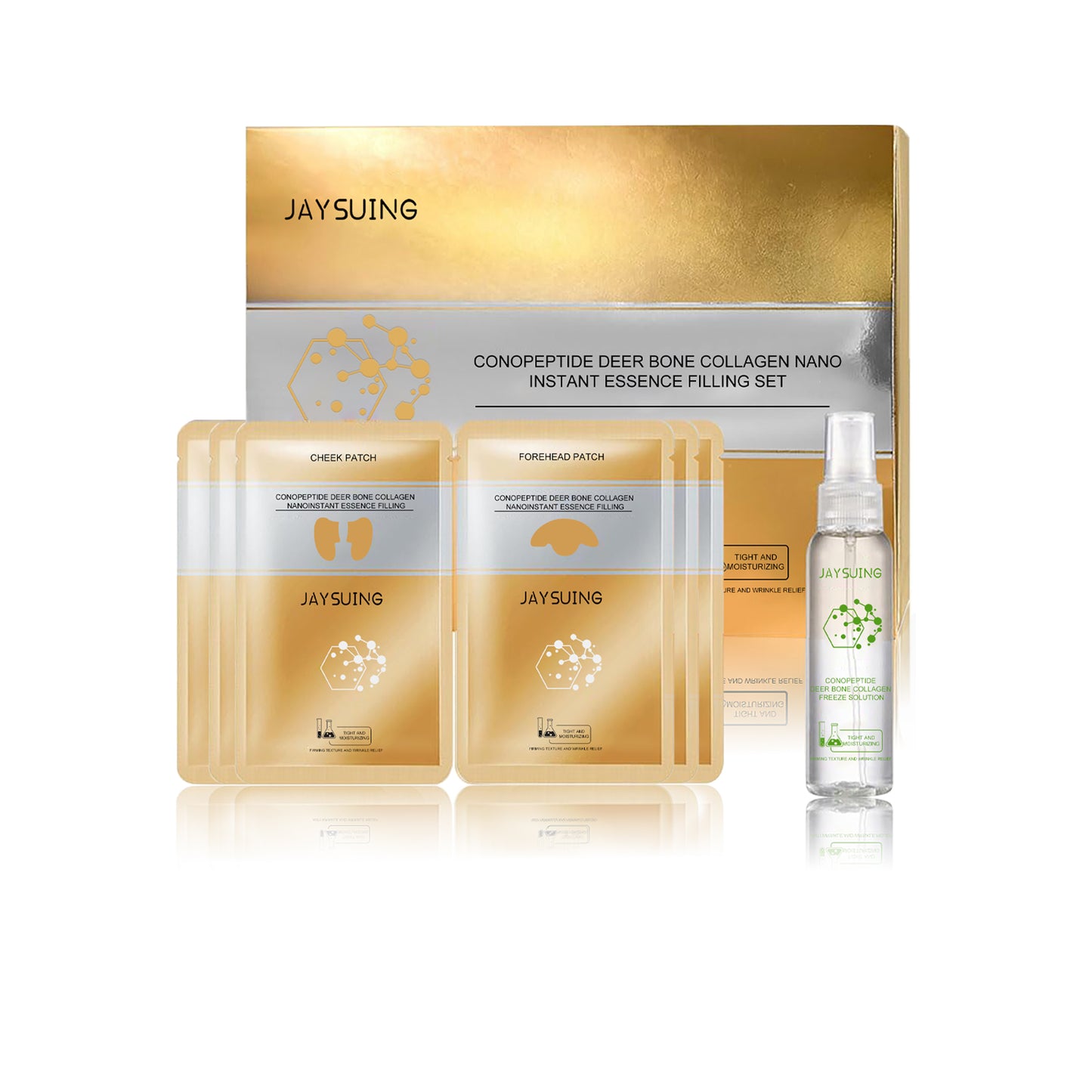 Taro Peptide Deer Collagen Essence Set for Anti-Aging & Firming