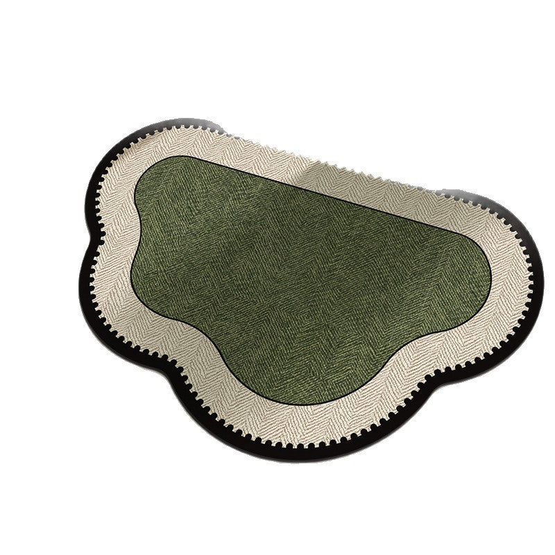 Water-Absorbent Non-Slip Quick-Drying Shower Mat for Home Bathroom
