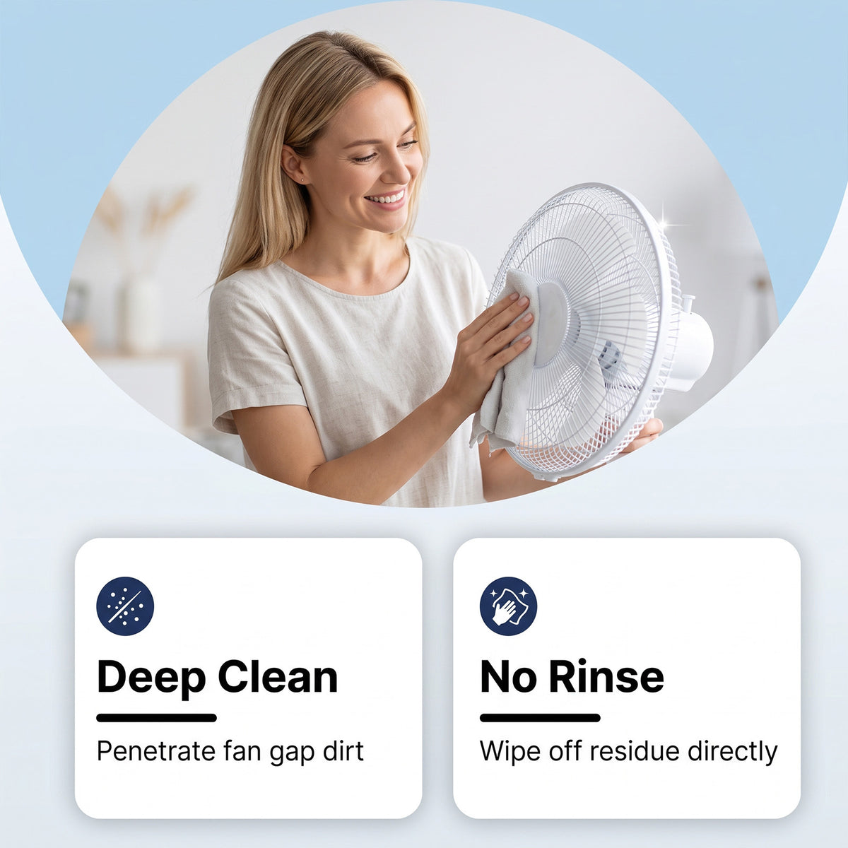 Fan Cleaner Spray 50ml for Home & Office Fan Maintenance