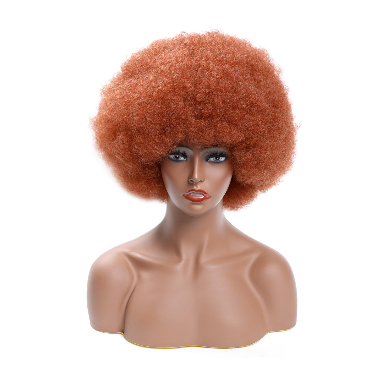 Short Curly Fluffy Synthetic Wig - Multiple Colors