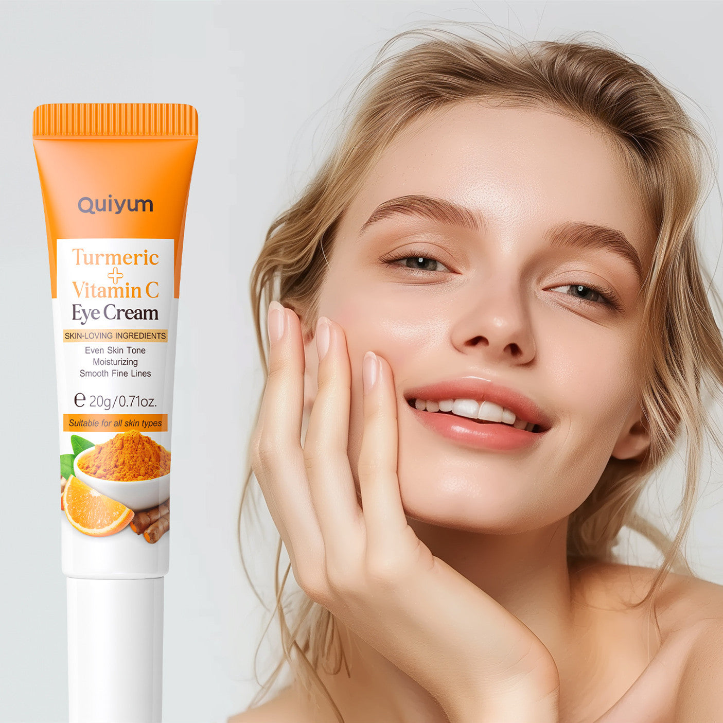 Hydrating Eye Cream for Dark Circles and Puffiness - 15g Moisturizer