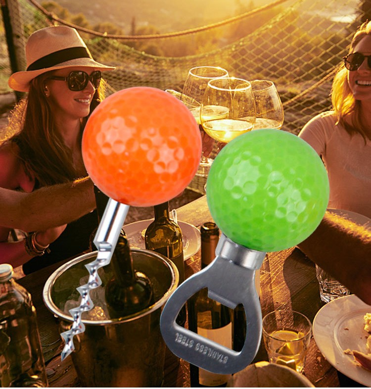 Stainless Steel Beer Opener with Souvenir Design - Multiple Colors