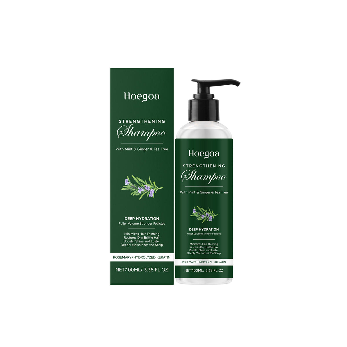 Rosemary Care Gentle Cleansing Nourishing Scalp Natural & Fluffy