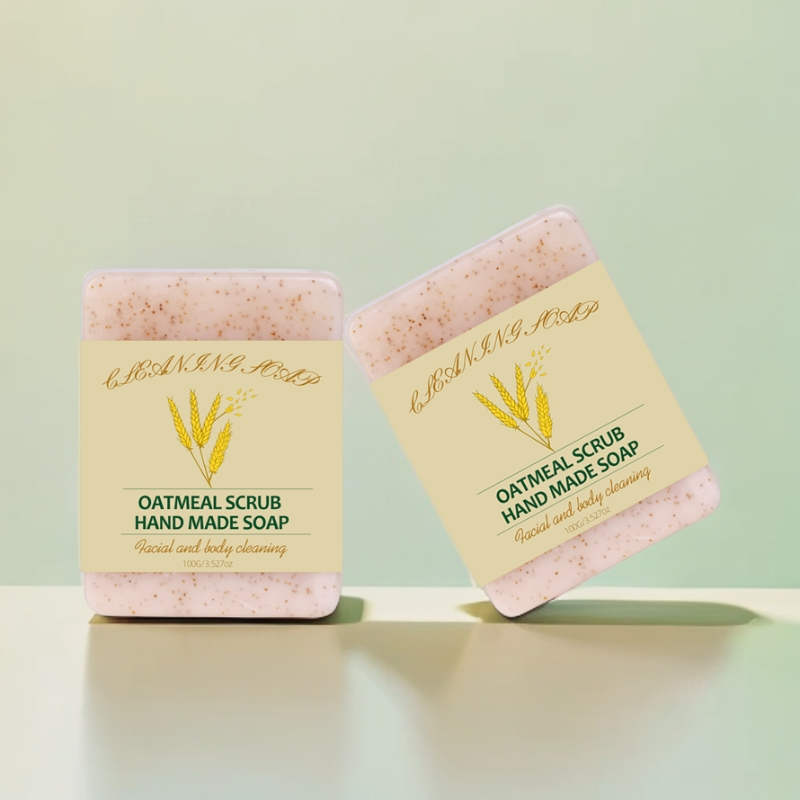 Oat Frosted Bar Soap - 100g Body Care for Sensitive Skin