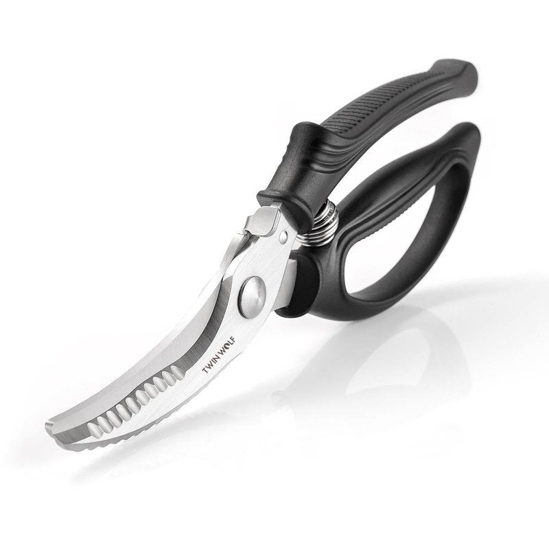 10-Inch Multi-Purpose Kitchen Scissors with Black Handle