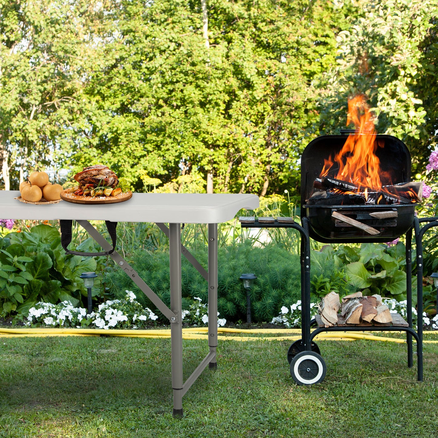 4 FT Folding Camping Table