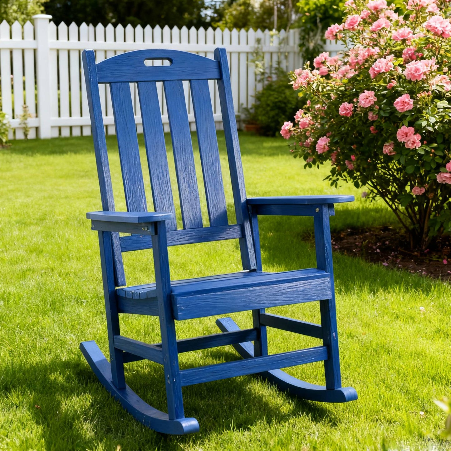All-Season Rocking Chair For Patio Leisure & Outdoor Lounge Area