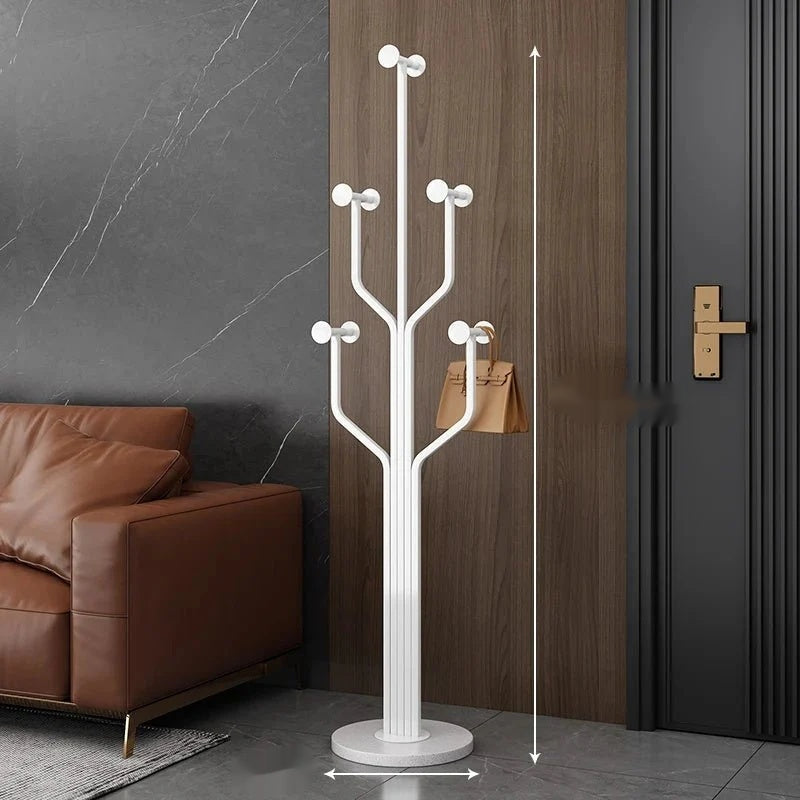 Multi-Functional Wrought-Iron Clothes Drying Rack for Home Bedroom Storage