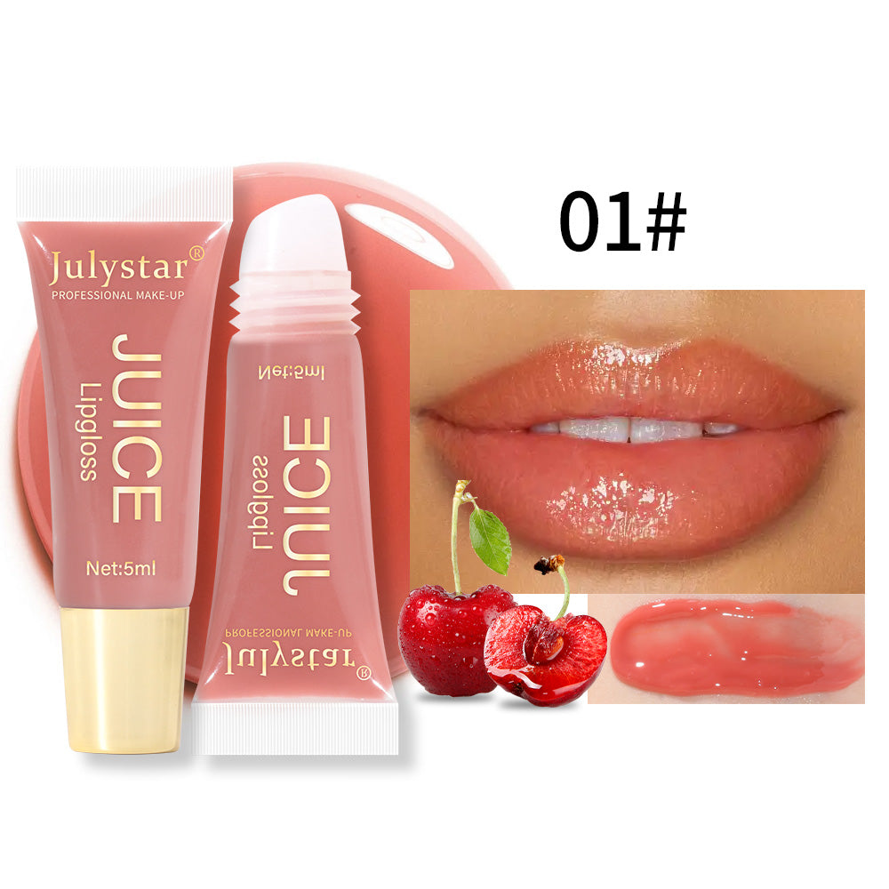 Hydrating Fruit Lip Oil - Long Lasting Moisturizing Shiny Lip Gloss
