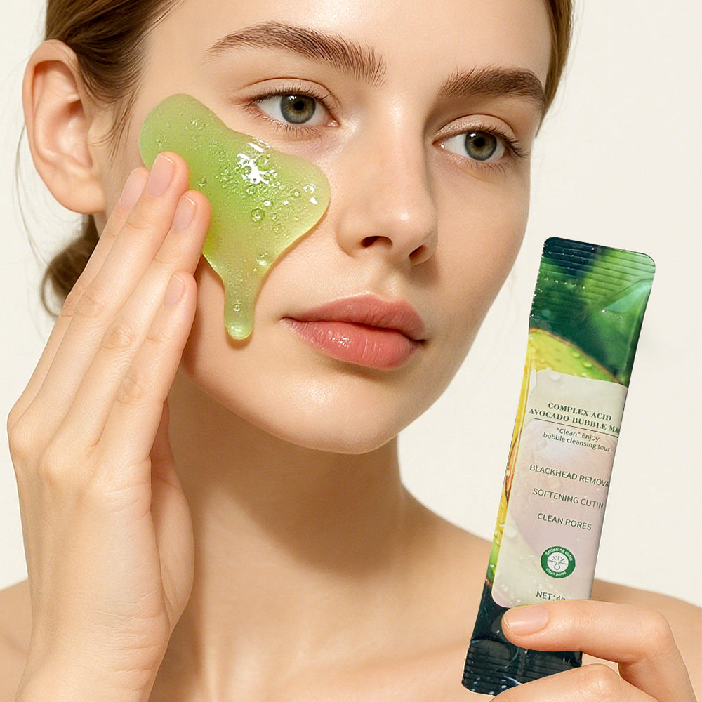 Hydrating Avocado Facial Sheet Mask - Nourishing Moisturizing Face Mask for All Skin Types