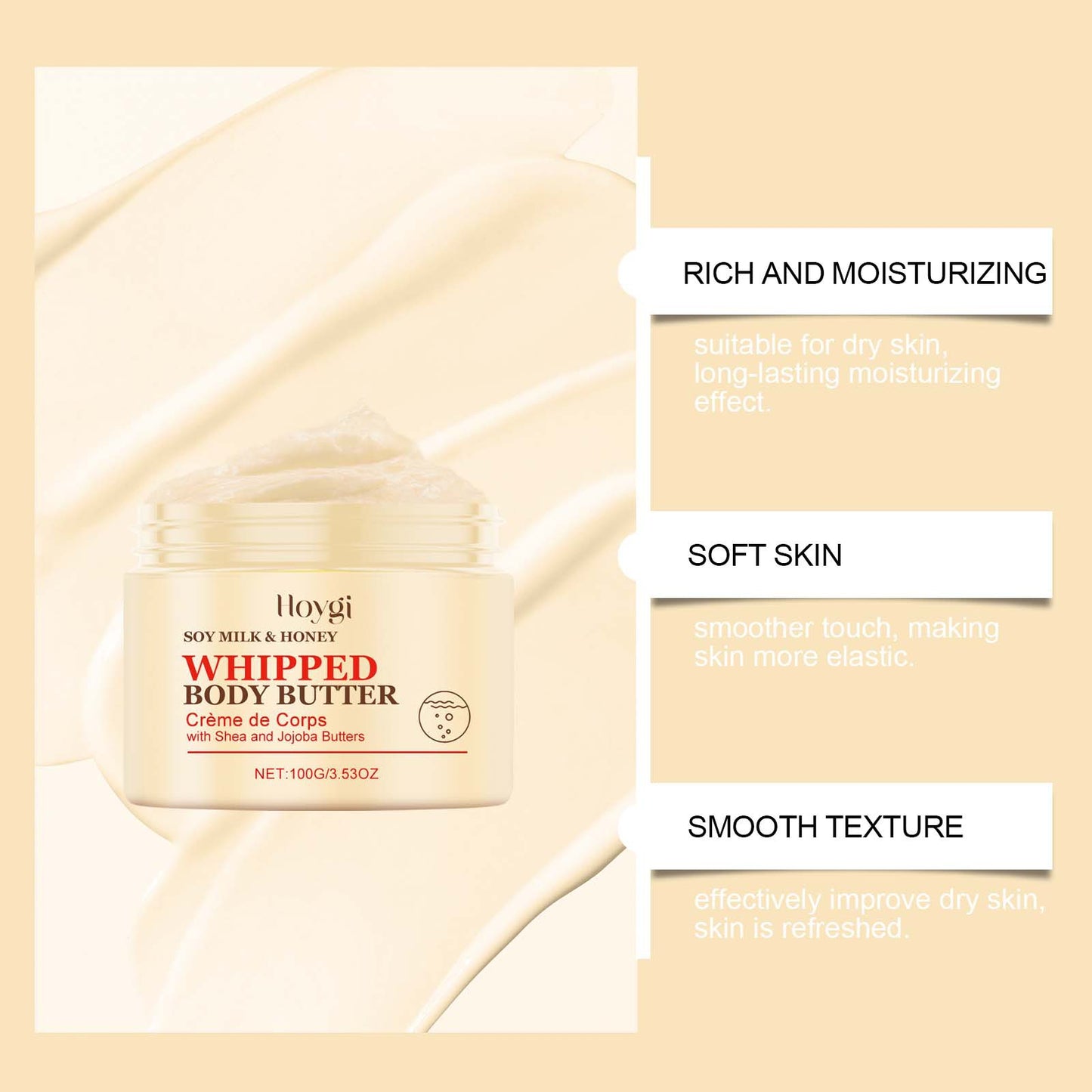 Hydrating Nourishing Face & Neck Moisturizer - Brightening Skin Care 100g