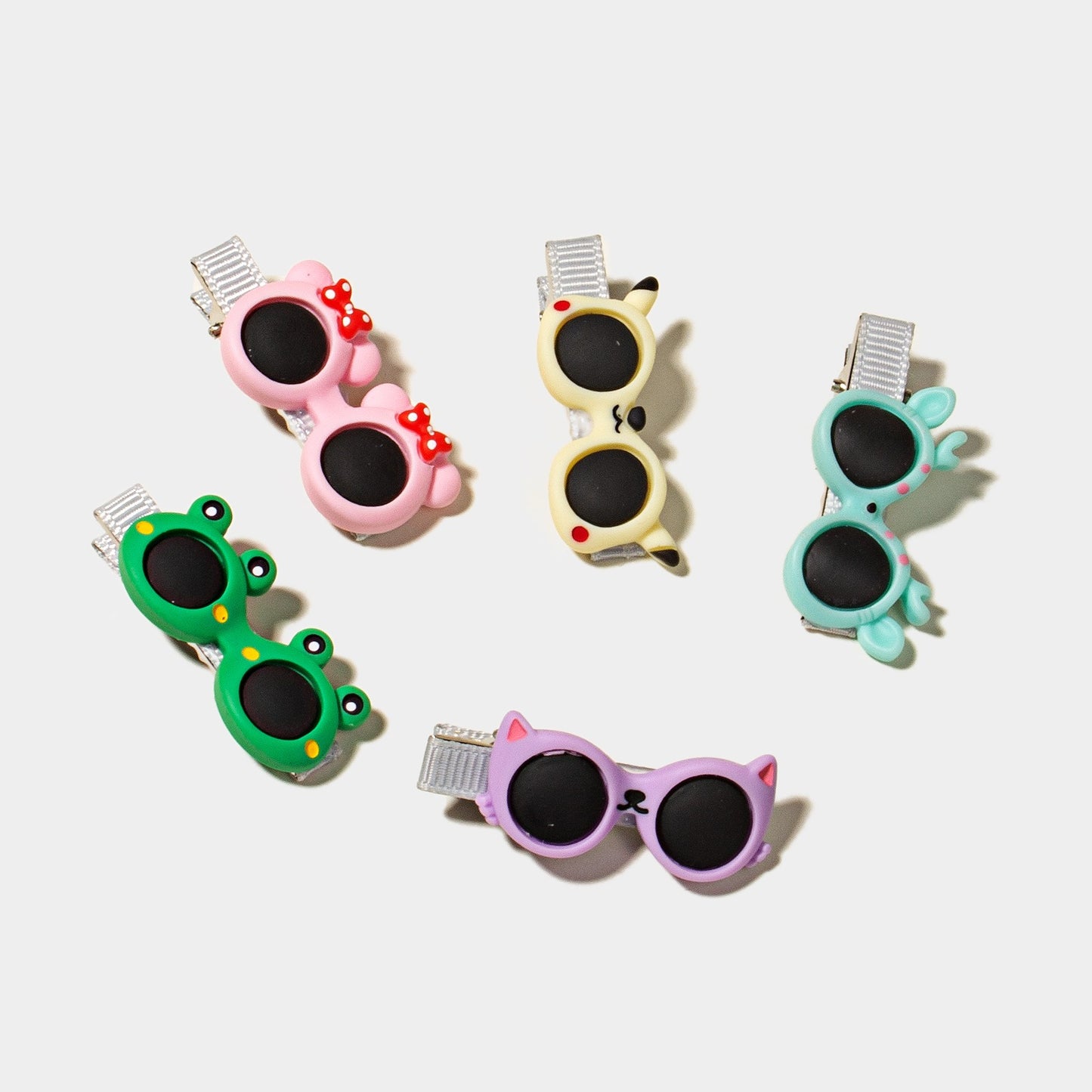 Cute Cartoon Duckbill Hair Clips - Set of 2 Random Colors