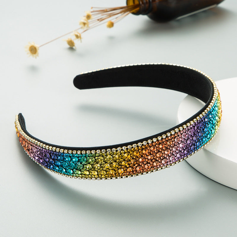 Women's Rhinestone Hair Band Headband