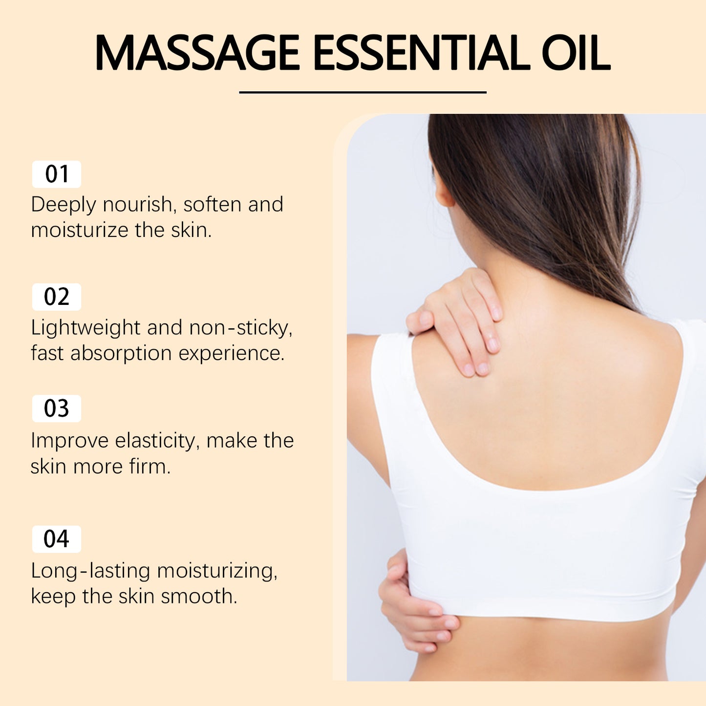 Collagen Skin Massage Oil - Firming & Hydrating Body Treatment 20ml