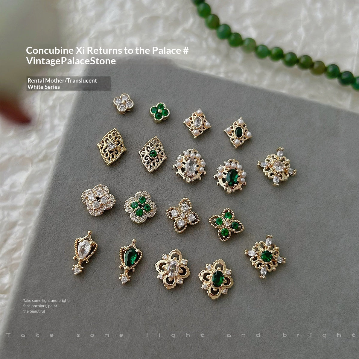 Wearable Nail Rhinestones for Manicure Decorations - Multiple Styles