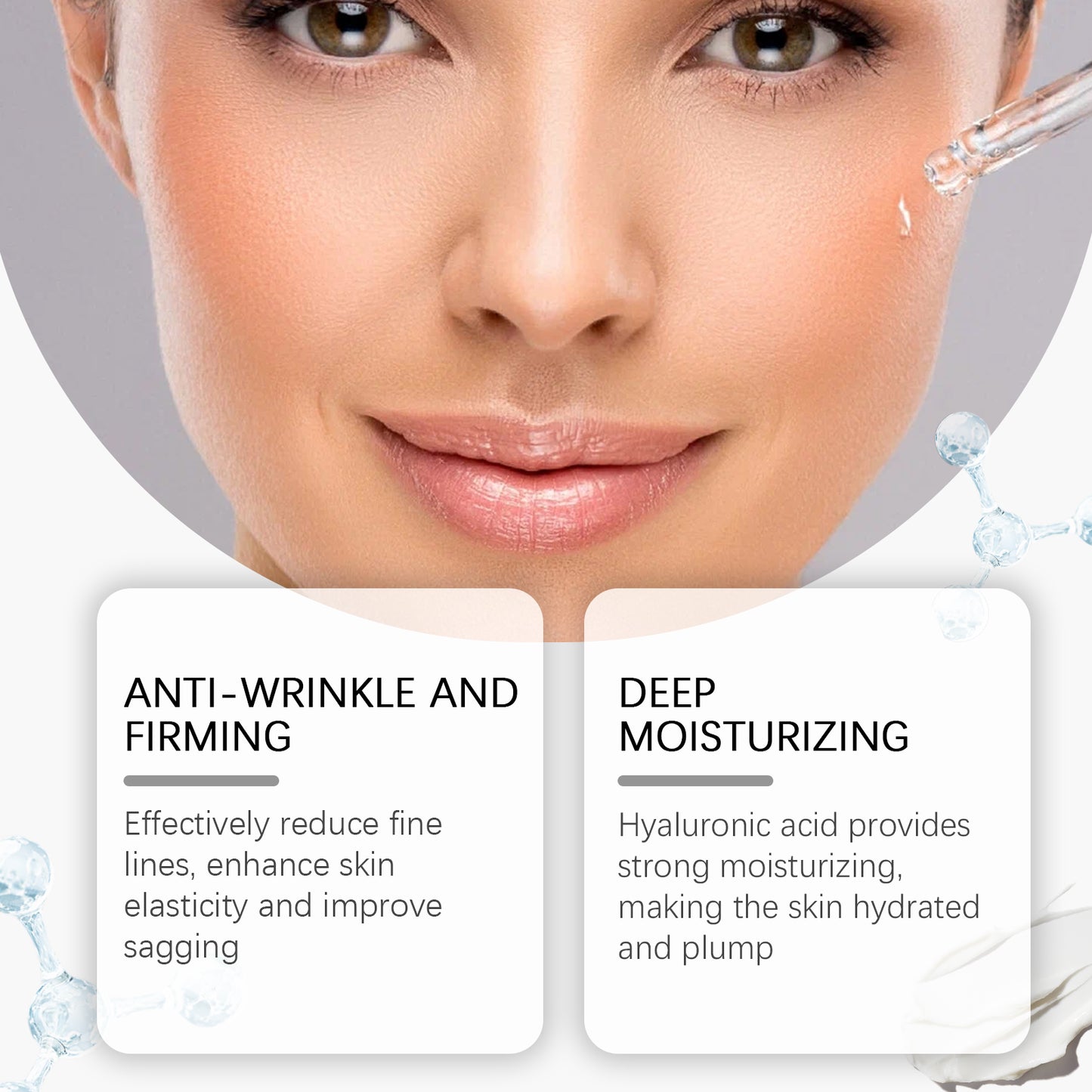 Polypeptide Facial Serum - Hydrating & Brightening Anti-Aging Essence 30ml