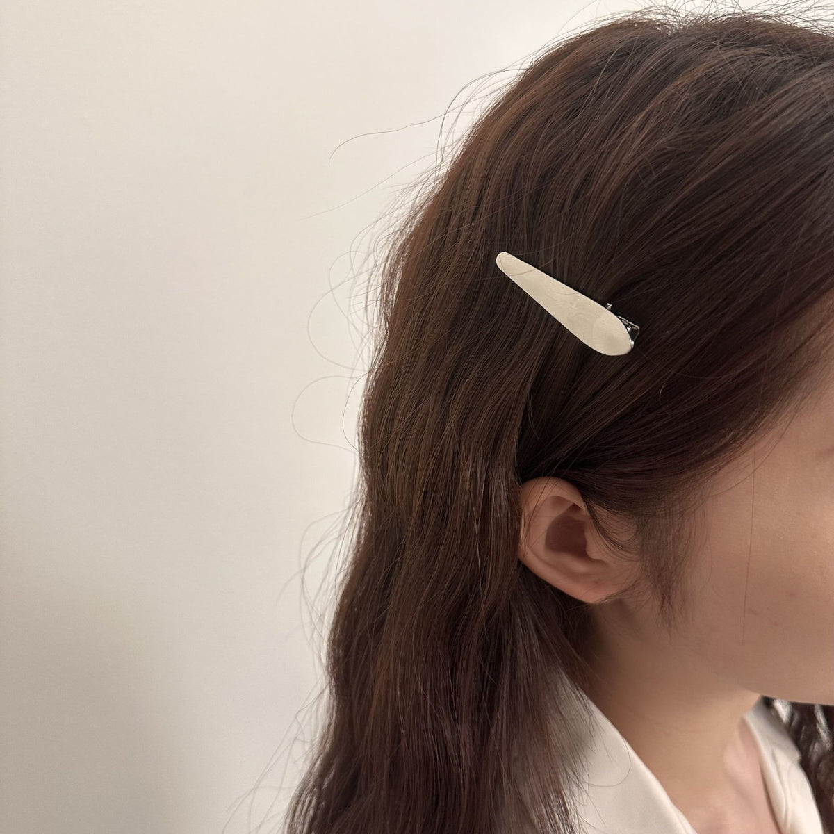 Water Drop Hair Barrettes Side Clips for Women - Broken Hair Accessory