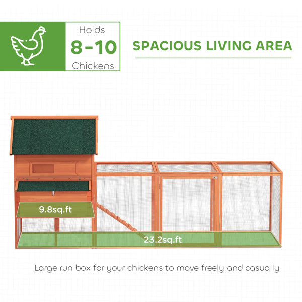 Chicken Coop for Pets - Durable Outdoor Animal Shelter