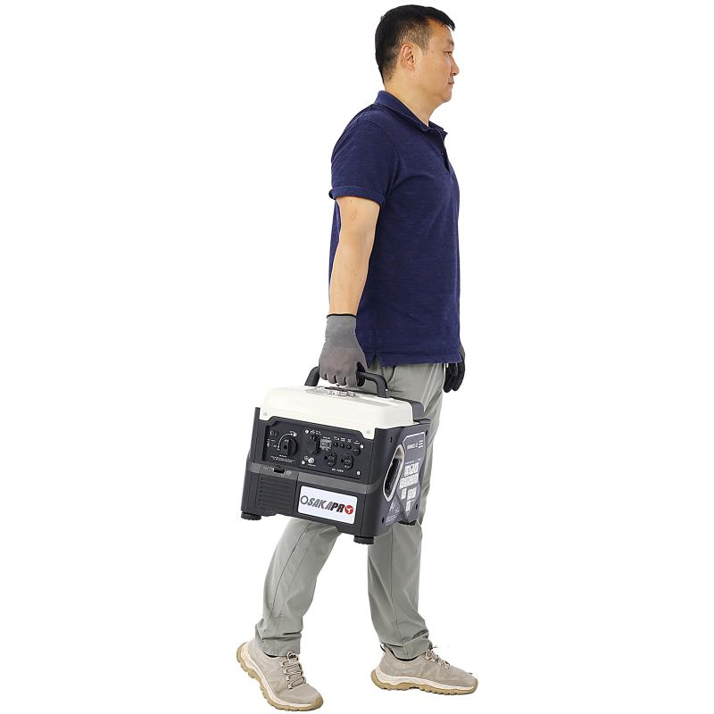 Portable 1200W Inverter Generator - Ultra-Quiet & Eco-Friendly