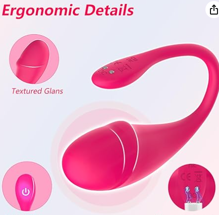 Wearable APP Remote Control Vibrator - G Spot Stimulator with 9 Modes