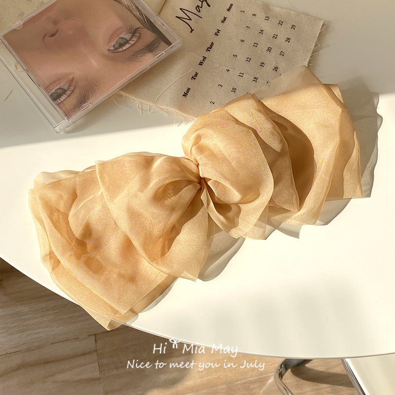 Women's Bow Hair Pin Clip - Korean Style