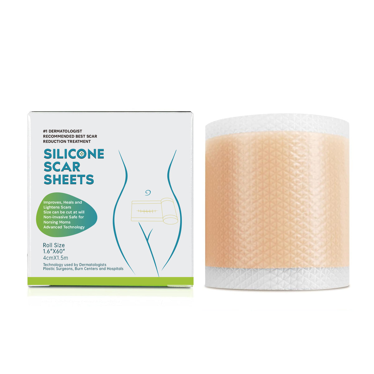 Non-standard Silica Gel Scar Paster Desalinated Silicone