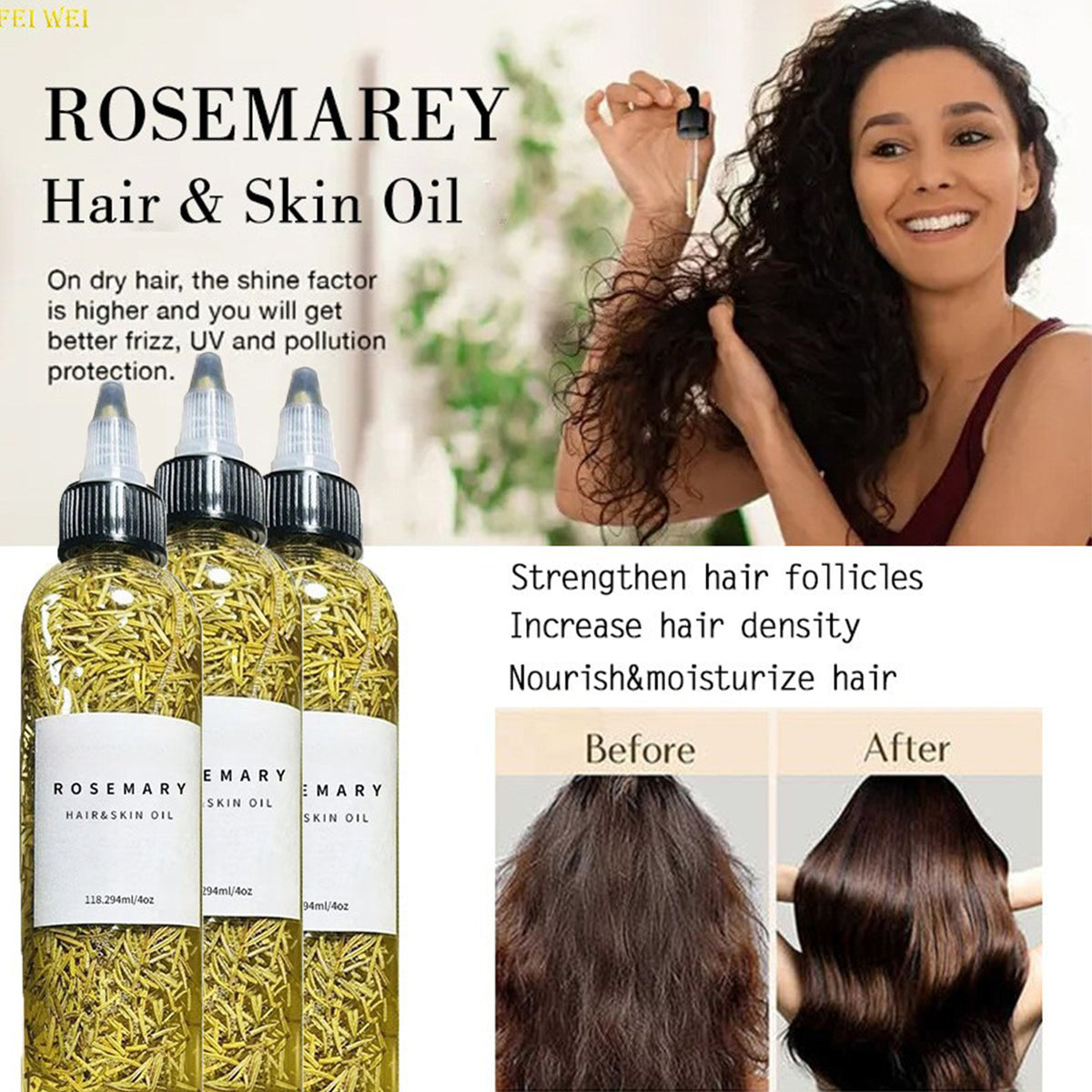 Rosemary Hair Care Essential Oil