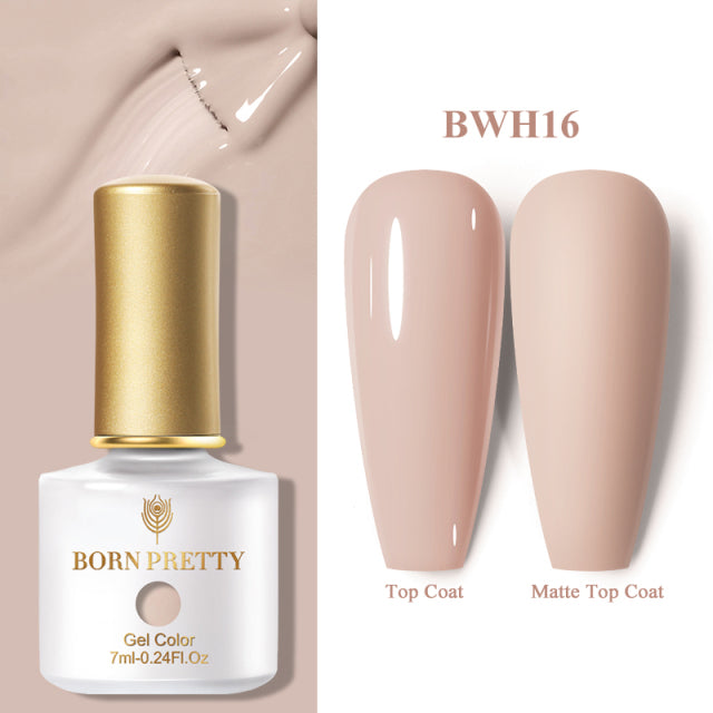 One-Color Gel Nail Polish 7ml - Long-Lasting, Non-Toxic, Professional & Home Use