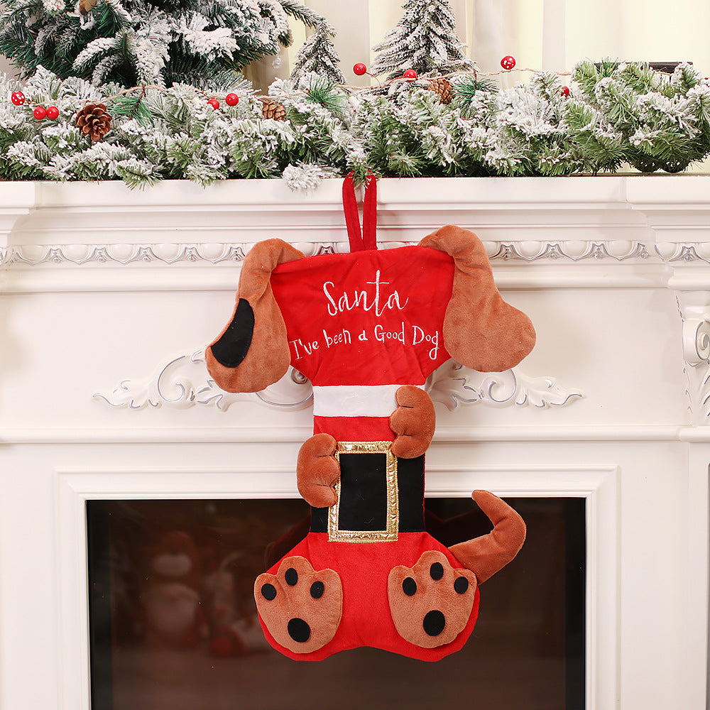 Christmas Stockings Set - Cute Cartoon Designs for Holiday Decor